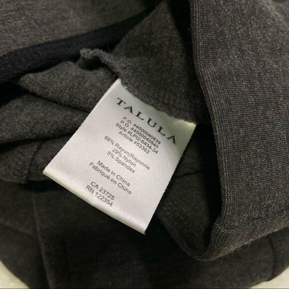 𝅺aritzia Talula Gray Heathered Leggings - Picture 4 of 6